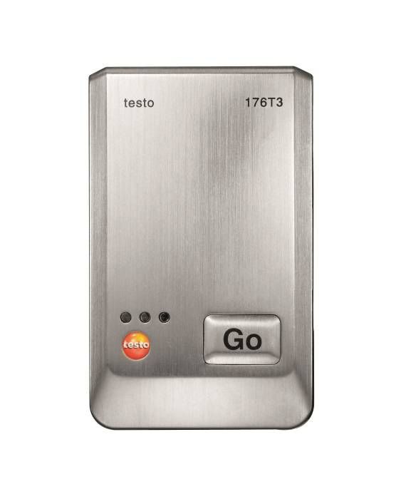 Testo 176 T3 - 4х-канальный логгер данных температуры в металлическом корпусе с разъемом для внешнего зонда (т/п типа T, типа K и типа J)