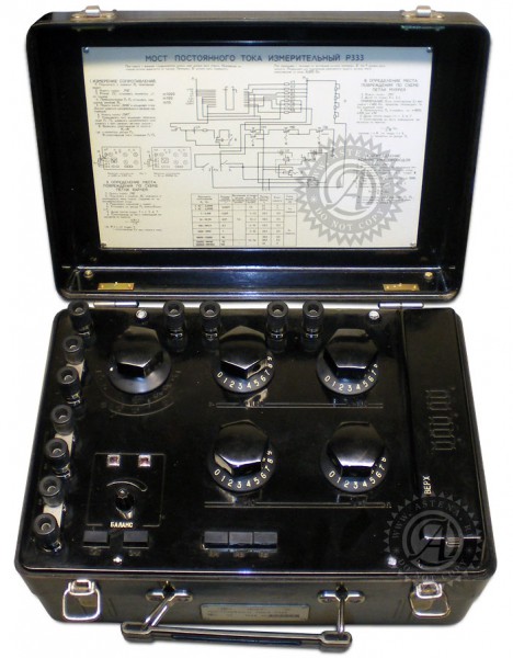 Р333 - мост постоянного тока измерительный