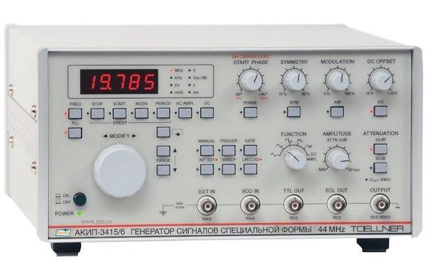 АКИП-3415/5 — генератор сигналов специальной формы