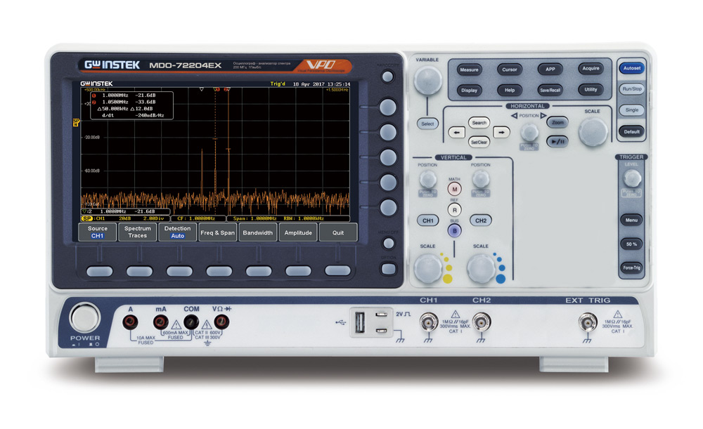 MDO-72072EX — Осциллографы-анализаторы спектра