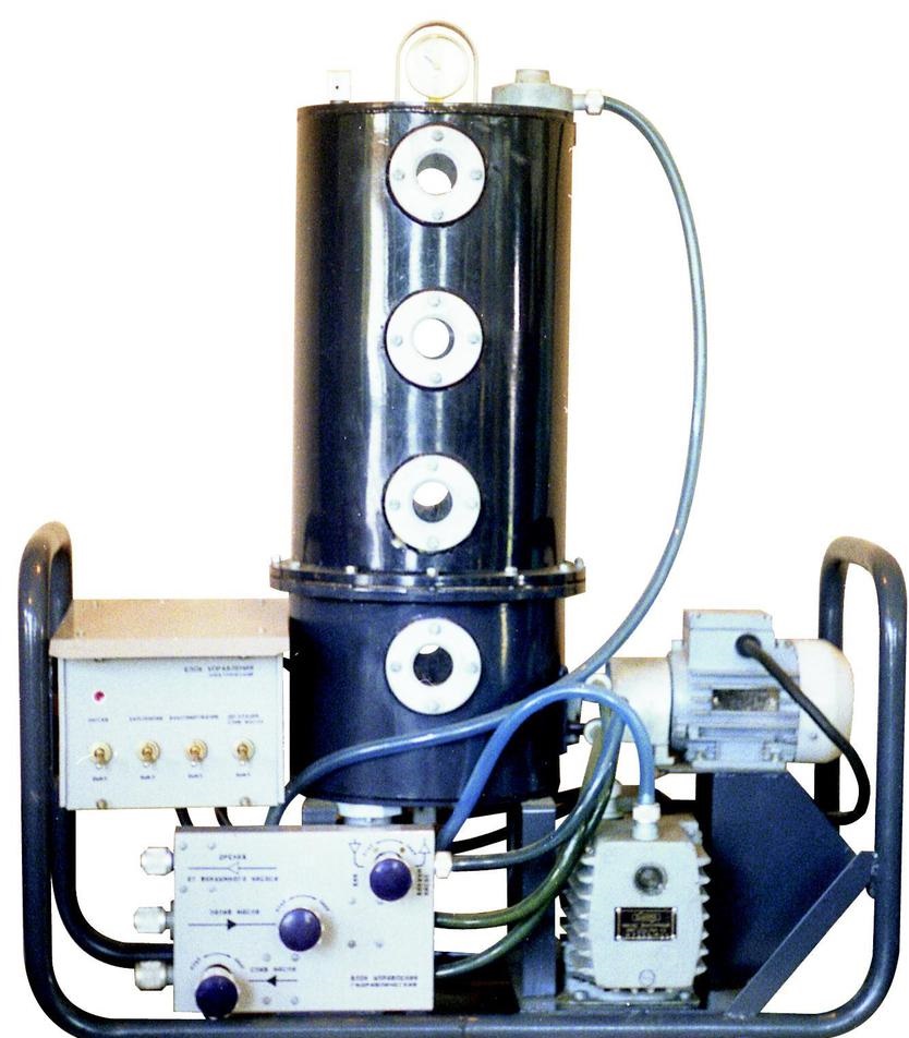 Установка для дегазации трансформаторного масла «ПАДУН»
