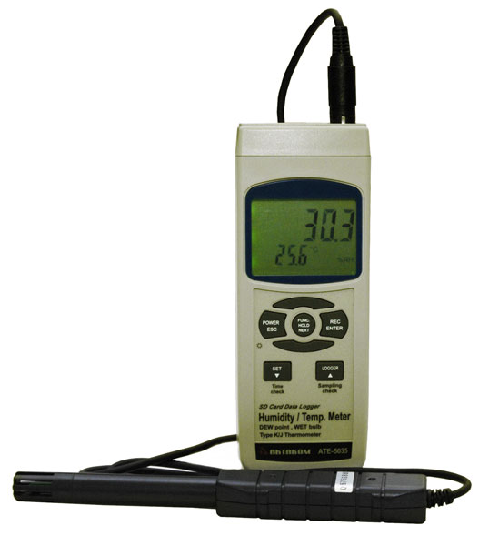 АТЕ-5035 - измеритель влажности и температуры