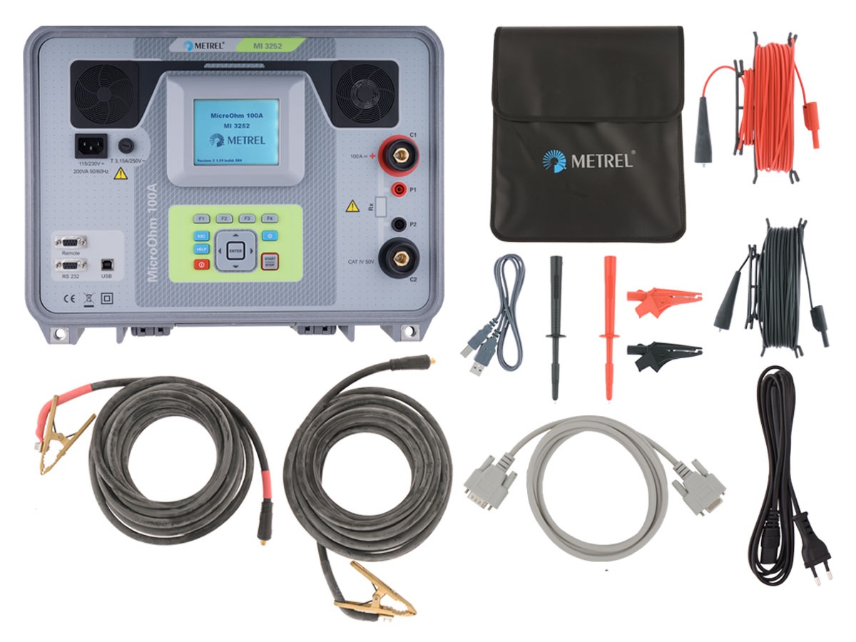 MI 3252 MicroOhm 100A - микроомметр