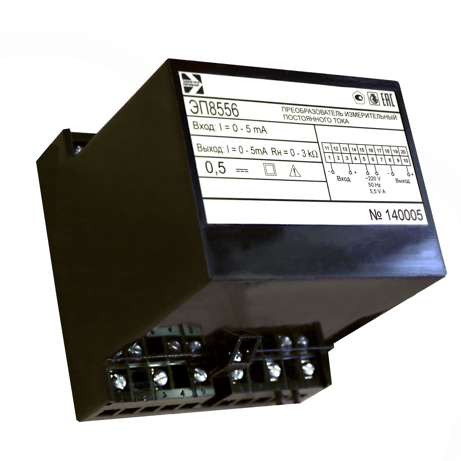 ЭП8556 — преобразователи измерительные постоянного тока ЭП8556