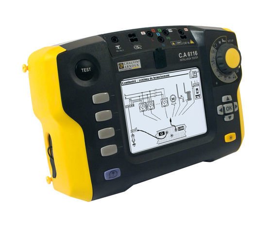 СА 6116 + клещи С177 - прибор для комплексной проверки электрических установок