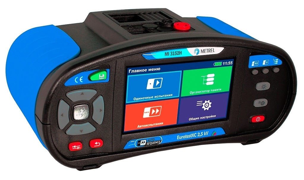 MI3152Н EurotestXC — 2,5 кВ Многофункциональный измеритель параметров электроустановок