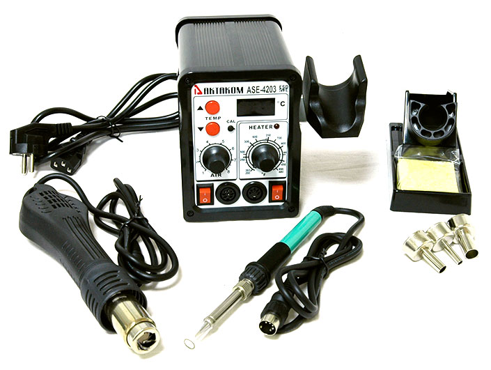 ASE-4203 — многофункциональная ремонтная паяльная станция