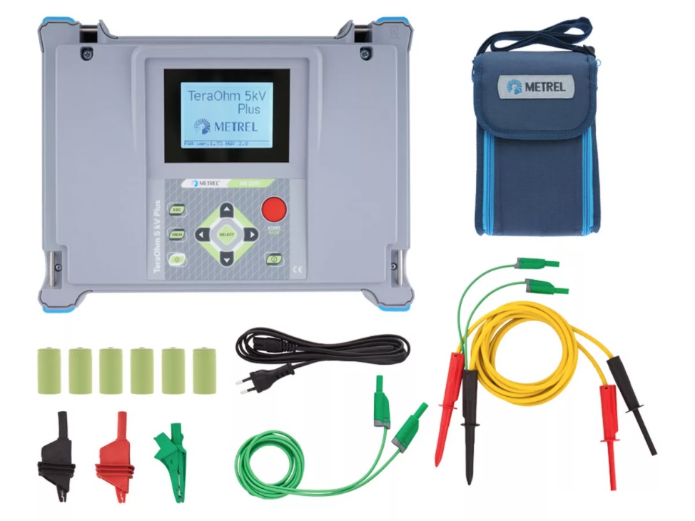 MI 3201 TeraOhm 5 kV Plus - многофункциональный измеритель параметров изоляции