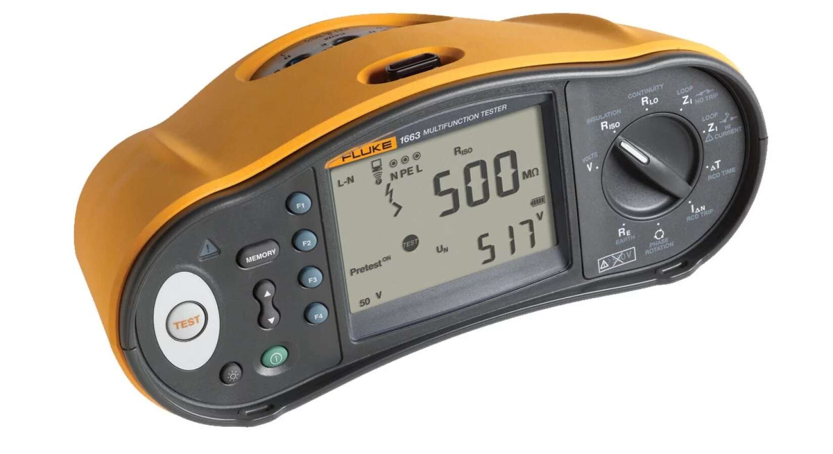 Fluke 1663 — многофункциональный тестер электроустановок