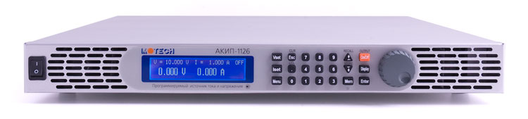 АКИП-1128 (GL) - лабораторный импульсный программируемый источник питания постоянного тока + GPIB, LAN