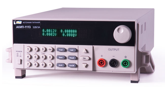 АКИП-1112 - источник питания постоянного тока программируемый