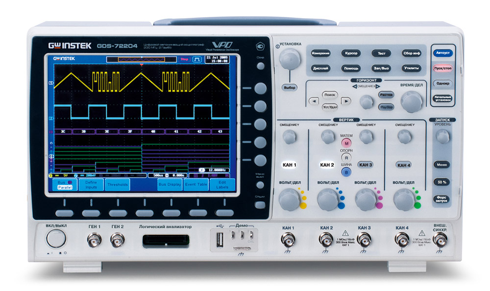 GDS-72304 — Осциллографы цифровые запоминающие