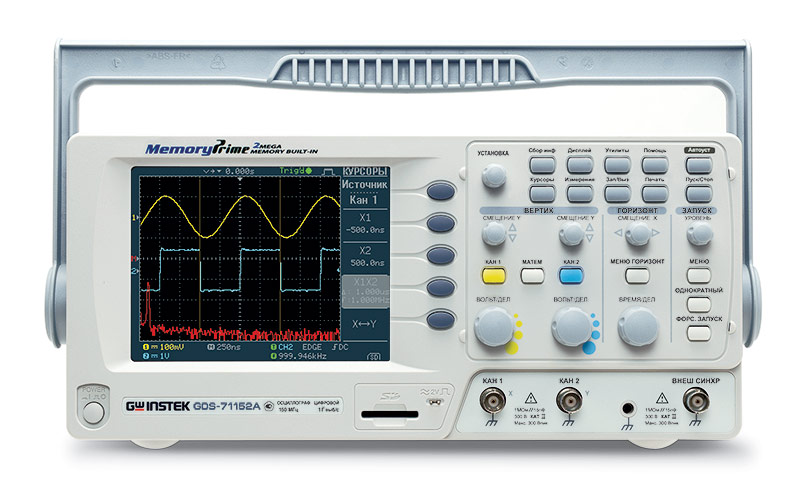 GDS-71062A  Осциллографы цифровые запоминающие 2-канальные