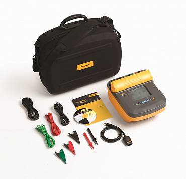 Fluke 1550C/Kit - измеритель сопротивления изоляции 5 кВ (с жестким кейсом)
