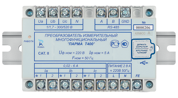 Измерительный преобразователь ПАРМА Т400 А